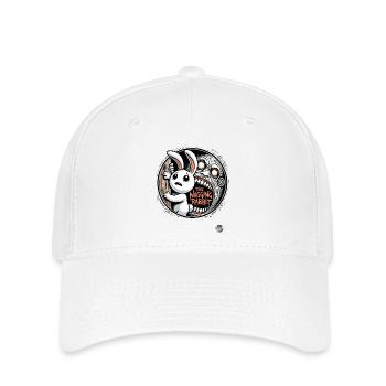 The fate of the nagging annoying complaining bunny - Flexfit Cap - white - Front