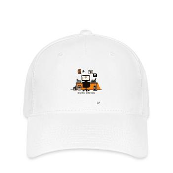 Bureau à domicile - Casquette Flexfit - blanc - Devant