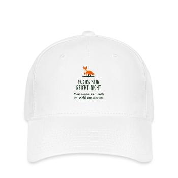 Being a fox is not enough - Flexfit Cap - white - Front