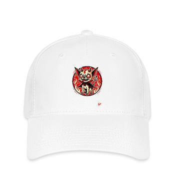 Little dog Satan from hell - Flexfit Cap - white - Front
