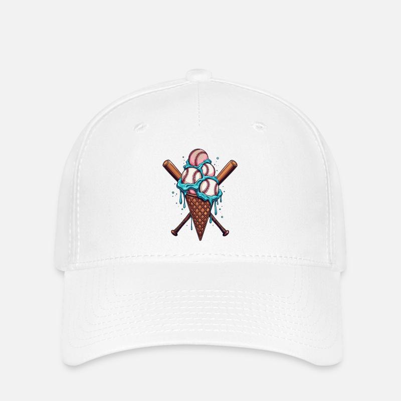 BASEBALL - Flexfit Cap - white