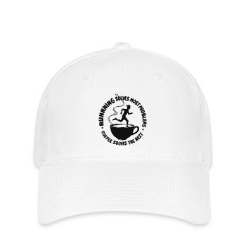 LÖSEN - Flexfit Cap - Weiß - Vorne