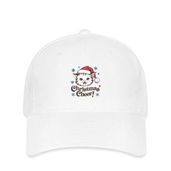 Muschel Strand Szene Serene Ozean Landschaft - Flexfit Cap - Weiß - Vorne