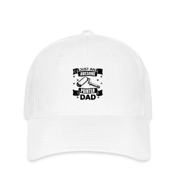 Maler Papa - Flexfit Cap - Weiß - Vorne