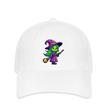 witch - Flexfit Cap - white - Front