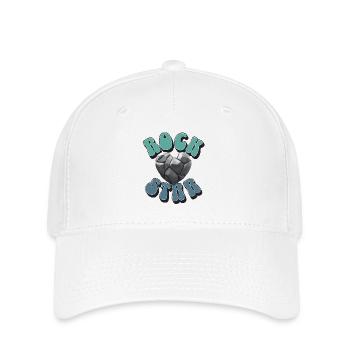 Stones - Flexfit Cap - white - Front