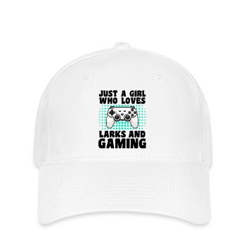Gamer and Alouettes: Video Games and Aerial Adventure - Flexfit Cap - white - Front