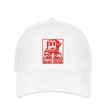 Busy Mess - Motivation und unternehmerische Denkweise - Flexfit Cap - Weiß - Vorne