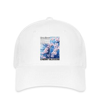 Cherry Blossom Flower Sakura Spring Nature Gift - Flexfit Cap - white - Front