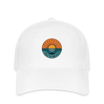 Golfe du Mexique Bassin océanique Tourisme Voyage - Casquette Flexfit - blanc - Devant