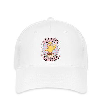 Groovy Easter - Flexfit Cap - white - Front