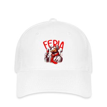 Bull Fair - Flexfit Cap - white - Front