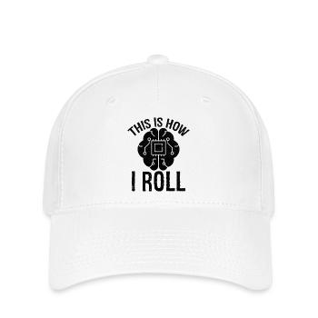 so ticke ich Künstliche Intelligenz - Flexfit Cap - Weiß - Vorne