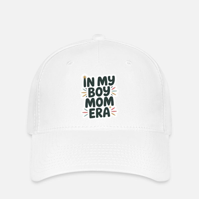 À l’époque de My Boy Mom - Casquette Flexfit - blanc