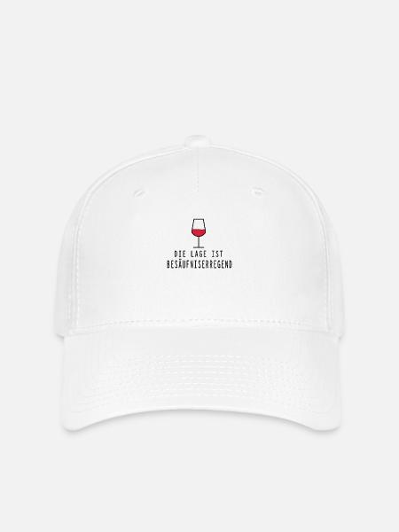 Lage besäufniserregend - Flexfit Cap - Weiß