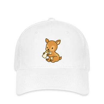 Flacon Fawn Love - Casquette Flexfit - blanc - Devant