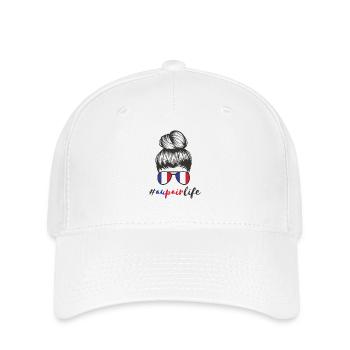 Au Pair Frankreich Auslandsjahr France #Aupairlife - Flexfit Cap - Weiß - Vorne