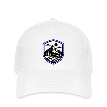 Mountains Nature Landscape - Flexfit Cap - white - Front