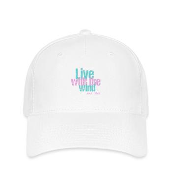 Living with wind and trees - Flexfit Cap - white - Front