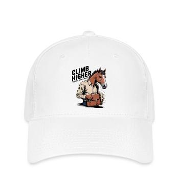 Business Horse - Flexfit Cap - white - Front