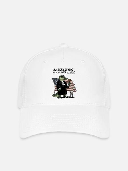 Alligator Alcatraz Richter - Flexfit Cap - Weiß