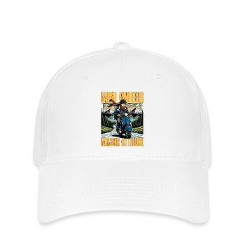 Scooter Wheels Major Attitude Kick Scooter - Flexfit Cap - white - Front