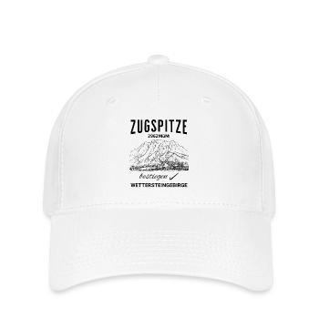 Zugspitze Wetterstein Mountains - Flexfit Cap - white - Front