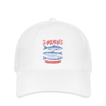 Sardines - Flexfit Cap - white - Front