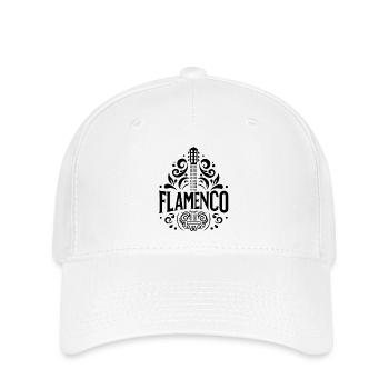 Flamenco Spanien Spanische Musik Gitarre - Flexfit Cap - Weiß - Vorne