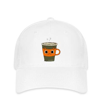 Basic Witch Brew | Funny Demon Coffee Mug - Flexfit Cap - Weiß - Vorne