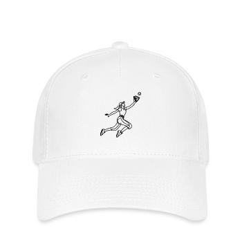 Baseball player - Flexfit Cap - white - Front