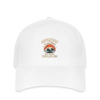 L’aventure est là-bas Tueurs en série - Casquette Flexfit - blanc - Devant
