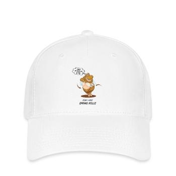 Finally! My winter fat is gone – Humor Shirt - Flexfit Cap - white - Front