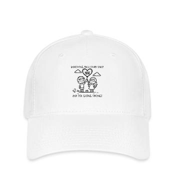 Anniversaire du harcèlement mutuel depuis 1997 - Casquette Flexfit - blanc - Devant