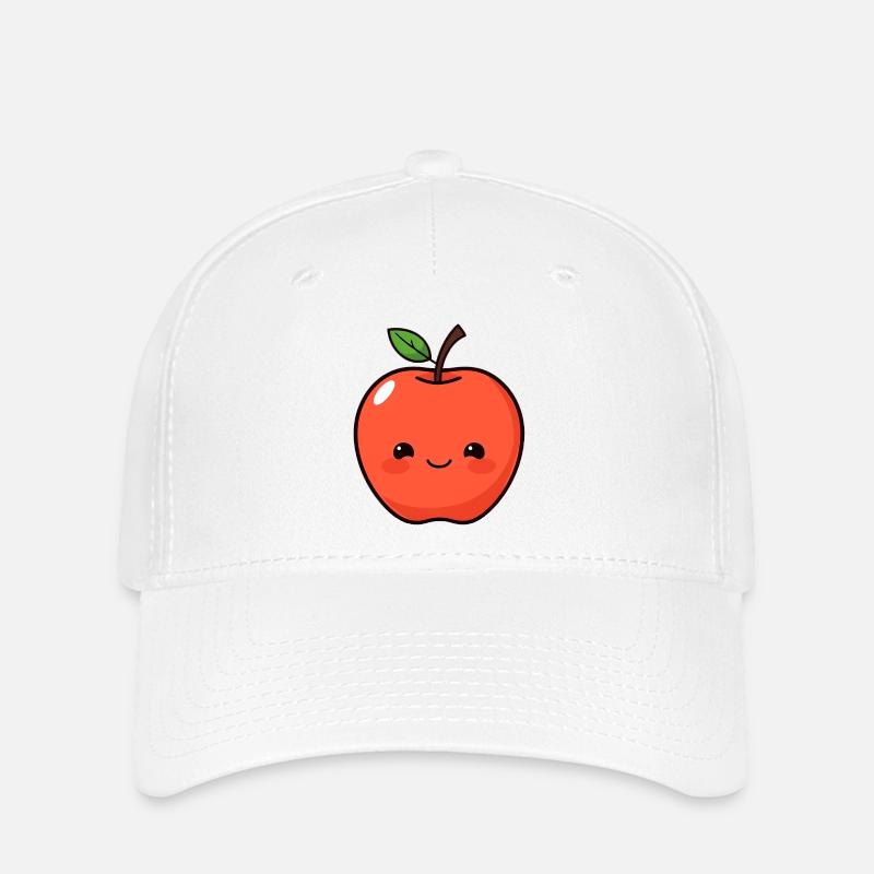 Pomme - Casquette Flexfit - blanc