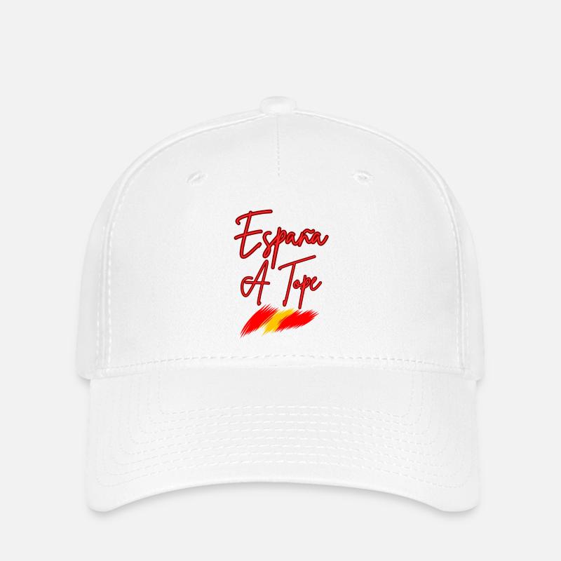 Spain A Tope Neon - Flexfit Cap - white