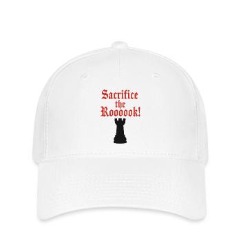 Opfer des Turms Gothic - Flexfit Cap - Weiß - Vorne