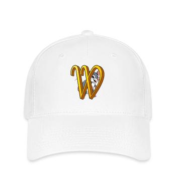 Letter W - Flexfit Cap - white - Front
