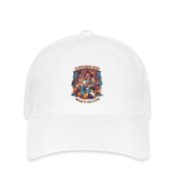 Cats addicted, never too many cats - Flexfit Cap - white - Front