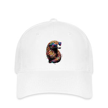 Pangolin Pangolin Pomme de pin Pangolins - Casquette Flexfit - blanc - Devant