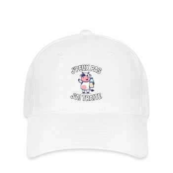 I Can't I Treat – Humor Farmer - Flexfit Cap - Weiß - Vorne