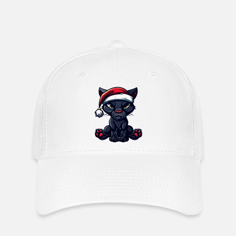 Panther Christmas - Flexfit Cap - white