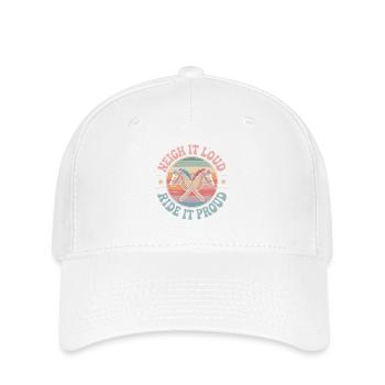 Hobby Horsing - Flexfit Cap - Weiß - Vorne
