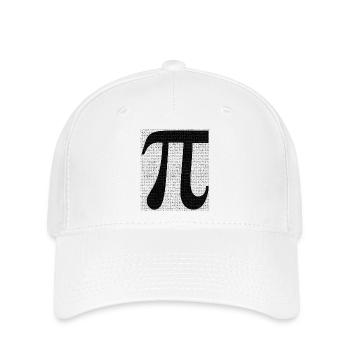 Mathématiques du symbole pi avec valeur numérique - Casquette Flexfit - blanc - Devant
