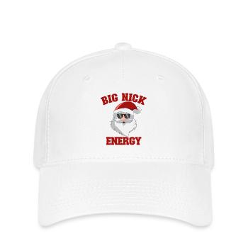 Santa Claus, Merry Christmas, Big Nick-E - Flexfit Cap - white - Front
