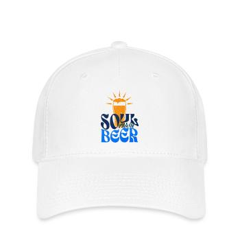 Soul Full Of Beer - Flexfit Cap - white - Front