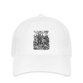 Four Horsemen of the Apocalypse - Flexfit Cap - white - Front