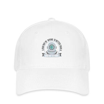 Diving Diver Snorkeling Recreational Diver - Flexfit Cap - white - Front