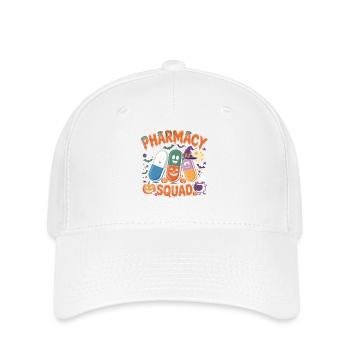 Brigade Pharma Halloween - Casquette Flexfit - blanc - Devant