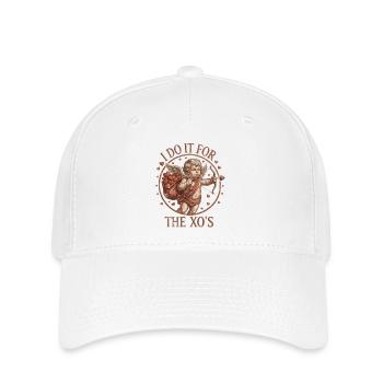 Je le fais pour le Cupidon de l’XO - Casquette Flexfit - blanc - Devant
